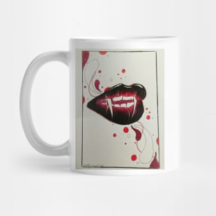 Lip Drawing Mug